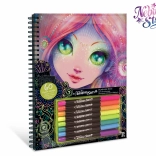 Kolorowanki Gwiezdny Blask z Czarnymi Stronami