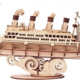 RoboTime drewniane 3D puzzle Transatlantycki parowiec