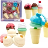 Zestaw lodziarza Ice Cream Play Set 15 sztuk