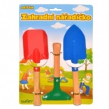 Dziecięce metalowe narzędzia ogrodowe 3 szt.