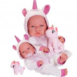 Hiszpańska realistyczna lalka Antonio Juan 42 cm, całkowicie winylowa