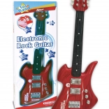 Bontempi rockowa gitara czerwona