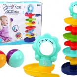 Spiralna wieża dla kulek