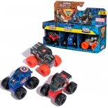 Monster Jam Mini Jams – zestaw 3 mini trucków MARVEL: Winter Soldier, Captain America, War Machine