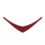 ciemnoczerwony szalik dla pluszowych zabawek do personalizacji