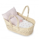 Kosz Mojżesza dla lalek z pościelą – mały Antonio Juan