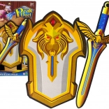 Dziecięcy zestaw wojownika z pianki EVA – miecz i tarcza