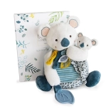 Zestaw prezentowy Doudou – koala Yoca z maluszkiem 25 cm