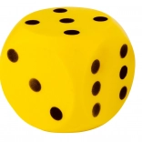 Androni miękka kostka 10 cm – żółta