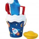 Androni zestaw do piasku Kosmos z konewką – średni