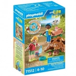 Zestaw figurek Playmobil My Life Opieka nad jeżami