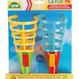 Zabawna gra Catch Ball z plastikowymi piłeczkami