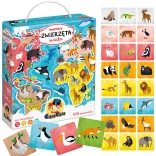 Gra pamięciowa Zwierzęta świata