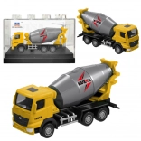 Model kolekcjonerski betoniarki Huina żółty 1:80