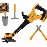 Dziecięca plastikowa kosa spalinowa ze ścieżką dźwiękową