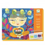 Zestaw plastyczny Kolorowe Indie od DJECO