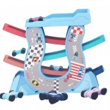 Autodroga z rampami i 4 mini autami