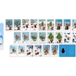 Czarny Piotruś z motywami symboli – klasyczna gra karciana