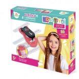 Błyszczące kamyki z aplikatorem do włosów i na dekoracje