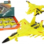 Żółty samolot myśliwski z napędem ciernym 1:72