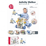 chodzik i jeździk 5w1 dla dzieci – niebieski