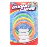 Zestaw nurkowych obręczy do wody (4 szt.)