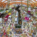 Heye puzzle dworzec kolejowy 2000 elementów