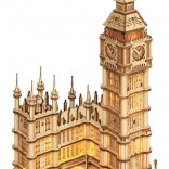 ROBOTIME drewniane puzzle 3D Big Ben – świecąca wieża zegarowa