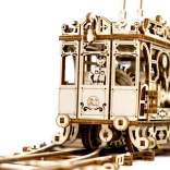 drewniane 3D puzzle tramwaj z torami WOODEN CITY (273 elementy)