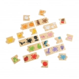 Bigjigs Toys dydaktyczne puzzle – kolory