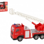 Wóz strażacki z napędem inercyjnym z światłami i dźwiękami