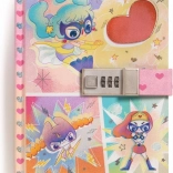 DJECO Tajny dziennik z zamkiem szyfrowym Lam