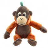 Pluszowy orangutan z klipsem – brelok 12 cm