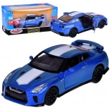 Metalowy model auta NISSAN GT‑R 1:32 z otwieranymi drzwiami i światłami