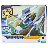 Star Wars Young Jedi Adventures – statek kosmiczny Kai Brightstar z figurką