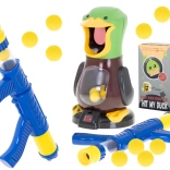 Głodna kaczka – strzelecka gra z pistoletem i piankowymi kulkami