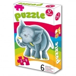 Pierwsze Puzzle Zwierzątka