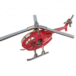 Woodcraft drewniane 3D puzzle helikopter
