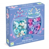 Zestaw do tworzenia opasek Djeco - niebieski