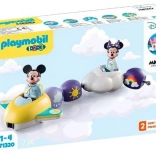Zestaw figurek PLAYMOBIL 1.2.3 DISNEY – Miki i Minnie: przejażdżka w chmurach