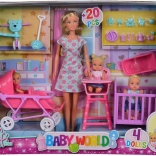 Lalka Steffi, dzieci w pokoju dziecięcym