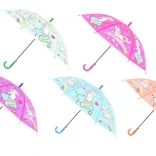 Parasol automatyczny z motywem jednorożca