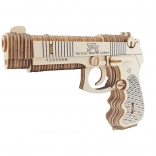 Woodcraft drewniane 3D puzzle pistolet M92F