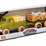 Auto ze śrubowym przyczepnikiem do przewozu zwierząt 28 cm