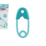 Plastikowe turkusowe grzechotka dziecięca w kształcie szpilki