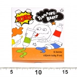 Farby temperowe w tubkach – zestaw 6×9 ml