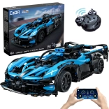 Klocki CaDA Bluefire Specter RC samochód wyścigowy 1:14, 421 elementów