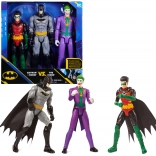 Zestaw figurek akcji DC Comics 3w1 – BATMAN, ROBIN i JOKER 30 cm