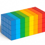 Geomag Magicube Full Color – magnetyczne klocki 128 elementów