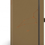 Notatnik NOTIQUE Lew – w linie, 13 × 21 cm